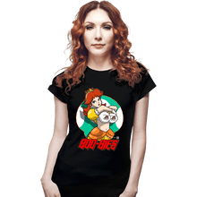 Load image into Gallery viewer, Shirts Fitted Shirts, Woman / Small / Black Daisy Boo-Bies