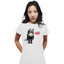 Load image into Gallery viewer, Daily_Deal_Shirts Fitted Shirts, Woman / Small / White Dad Album