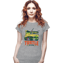 Load image into Gallery viewer, Shirts Fitted Shirts, Woman / Small / Sports Grey Turtle Club