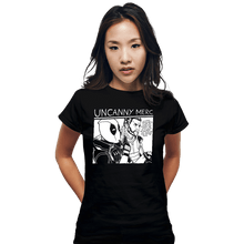 Load image into Gallery viewer, Daily_Deal_Shirts Fitted Shirts, Woman / Small / Black Uncanny Merc