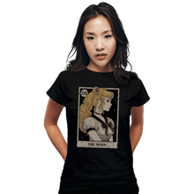 Load image into Gallery viewer, Secret_Shirts Fitted Shirts, Woman / Small / Black Moon Tarot
