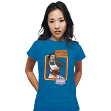 Load image into Gallery viewer, Shirts Fitted Shirts, Woman / Small / Sapphire Happy Birthday!
