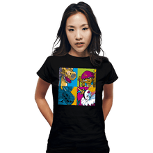 Load image into Gallery viewer, Secret_Shirts Fitted Shirts, Woman / Small / Black Dark Masters