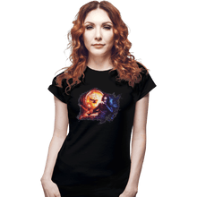 Load image into Gallery viewer, Shirts Fitted Shirts, Woman / Small / Black The Crow