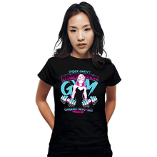 Load image into Gallery viewer, Daily_Deal_Shirts Fitted Shirts, Woman / Small / Black Fitness-Verse Gym