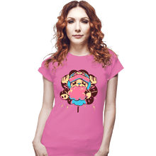 Load image into Gallery viewer, Shirts Fitted Shirts, Woman / Small / Azalea Cotton Candy Lover