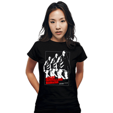 Load image into Gallery viewer, Daily_Deal_Shirts Fitted Shirts, Woman / Small / Black The Crystal Lake Massacre