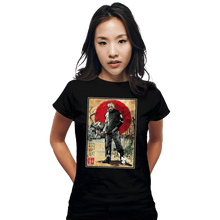 Load image into Gallery viewer, Daily_Deal_Shirts Fitted Shirts, Woman / Small / Black Jason In Japan