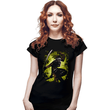 Load image into Gallery viewer, Daily_Deal_Shirts Fitted Shirts, Woman / Small / Black The Githyanki Warrior
