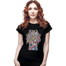 Load image into Gallery viewer, Shirts Fitted Shirts, Woman / Small / Black The Throne of Magic