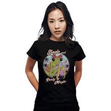 Load image into Gallery viewer, Shirts Fitted Shirts, Woman / Small / Black Single Mantis
