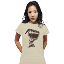 Load image into Gallery viewer, Daily_Deal_Shirts Fitted Shirts, Woman / Small / White Coffee Atlas