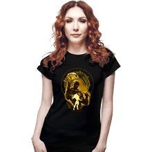 Load image into Gallery viewer, Shirts Fitted Shirts, Woman / Small / Black Escanor