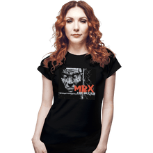 Load image into Gallery viewer, Shirts Fitted Shirts, Woman / Small / Black Mr. X Gonna Give It To Ya