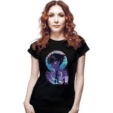 Load image into Gallery viewer, Daily_Deal_Shirts Fitted Shirts, Woman / Small / Black Hiei's Dark Dragon