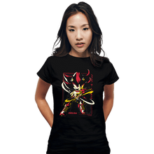 Load image into Gallery viewer, Shirts Fitted Shirts, Woman / Small / Black Ultimate Life Form