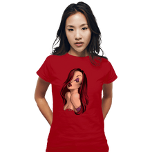 Load image into Gallery viewer, Shirts Fitted Shirts, Woman / Small / Red Lady In Red