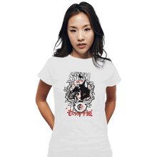 Load image into Gallery viewer, Shirts Fitted Shirts, Woman / Small / White Forest Princess