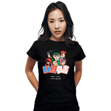 Load image into Gallery viewer, Secret_Shirts Fitted Shirts, Woman / Small / Black YuyuPixels