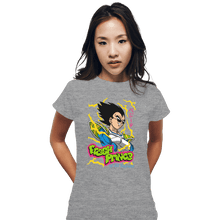 Load image into Gallery viewer, Shirts Fitted Shirts, Woman / Small / Sports Grey Fresh Prince Of All Saiyans