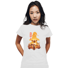 Load image into Gallery viewer, Shirts Fitted Shirts, Woman / Small / White Ukiyo Vivi