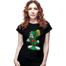 Load image into Gallery viewer, Secret_Shirts Fitted Shirts, Woman / Small / Black MM DOOM