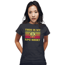 Load image into Gallery viewer, Shirts Fitted Shirts, Woman / Small / Dark Heather My RPG Shirt