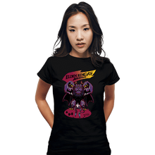 Load image into Gallery viewer, Shirts Fitted Shirts, Woman / Small / Black Git Gud, Git Stronk!