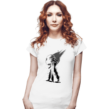 Load image into Gallery viewer, Shirts Fitted Shirts, Woman / Small / White Ex-Soldier Mercenary