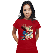 Load image into Gallery viewer, Secret_Shirts Fitted Shirts, Woman / Small / Red Army Girls
