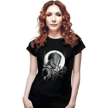 Load image into Gallery viewer, Shirts Fitted Shirts, Woman / Small / Black My Giant Friend