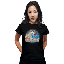 Load image into Gallery viewer, Shirts Fitted Shirts, Woman / Small / Black Eternia Fighter