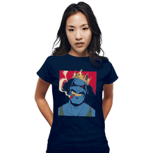 Load image into Gallery viewer, Shirts Fitted Shirts, Woman / Small / Navy Notorious FRAG