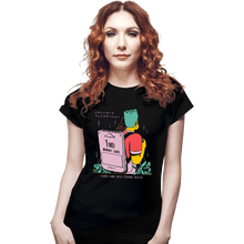 Load image into Gallery viewer, Shirts Fitted Shirts, Woman / Small / Black Memories Carrier