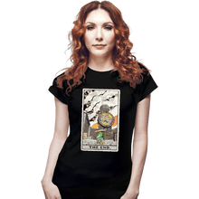 Load image into Gallery viewer, Daily_Deal_Shirts Fitted Shirts, Woman / Small / Black Clocktown