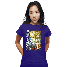 Load image into Gallery viewer, Daily_Deal_Shirts Fitted Shirts, Woman / Small / Violet Mirai Trunks