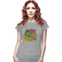 Load image into Gallery viewer, Shirts Fitted Shirts, Woman / Small / Sports Grey Light World