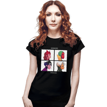 Load image into Gallery viewer, Shirts Fitted Shirts, Woman / Small / Black Chaos Days