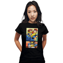 Load image into Gallery viewer, Shirts Fitted Shirts, Woman / Small / Black Mutant Yelling