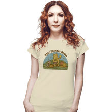 Load image into Gallery viewer, Daily_Deal_Shirts Fitted Shirts, Woman / Small / White Zero Bothers