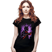 Load image into Gallery viewer, Daily_Deal_Shirts Fitted Shirts, Woman / Small / Black The Animatronic Rabbit
