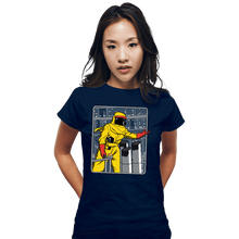 Load image into Gallery viewer, Shirts Fitted Shirts, Woman / Small / Navy A Match Made In Space