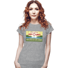 Load image into Gallery viewer, Daily_Deal_Shirts Fitted Shirts, Woman / Small / Sports Grey Lady O Lakes Butter