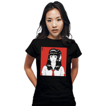 Load image into Gallery viewer, Shirts Fitted Shirts, Woman / Small / Black Cursed