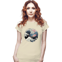 Load image into Gallery viewer, Secret_Shirts Fitted Shirts, Woman / Small / White The Great Alien