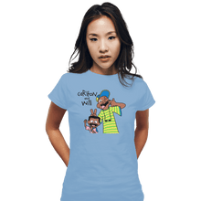 Load image into Gallery viewer, Shirts Fitted Shirts, Woman / Small / Powder Blue Carlton And Will