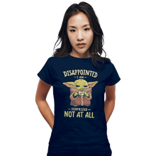 Load image into Gallery viewer, Shirts Fitted Shirts, Woman / Small / Navy Not At All