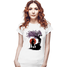 Load image into Gallery viewer, Shirts Fitted Shirts, Woman / Small / White Hope Under The Sun