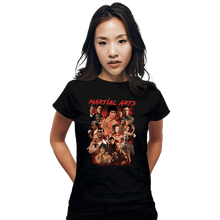 Load image into Gallery viewer, Secret_Shirts Fitted Shirts, Woman / Small / Black Martial Arts