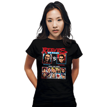 Load image into Gallery viewer, Secret_Shirts Fitted Shirts, Woman / Small / Black Rage Matrix